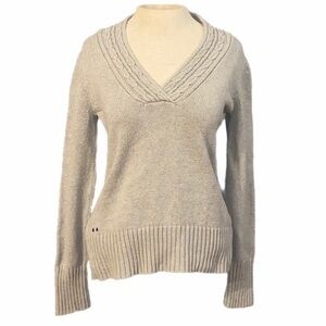 Converse Sweater V-Neck women’s large gray